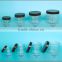 Factory plastic PET jar ,clear pet container with screw cap, all kind of pet can