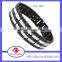 2016 good for Health silver color Stainless Steel Bio Magnetic Energy Bracelet