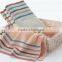Pure Cotton Plain Color with classcal stripe patten towel