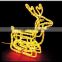 Led Reindeer Sleigh Decoration Christmas Decoration Led Light Reindeer Deer Model Christmas Led Style String                        
                                                Quality Choice