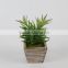 2015 Hot selling handmade artificial succulent in wooden , ceramic pot for sale