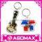 Promotional Plastic Acrylic Key Chain Keyring