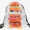 Luxury design morden 3D printing drawstring bags, Cheap drawstring bag
