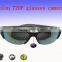 HD1080P Black Gold Lens Audio Video Recorder Bolon Spy Sunglasses Camera