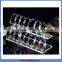 China manufacture High reflective black acrylic watch display rack