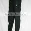 Long Black Fleece Ladies Chino Pants