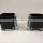 square glass votives black glass jar for candle/wax