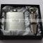 6oz Embossed Mini Flask Set With Funnel and Cups Gift Box Packing Hip Flask Set 18-8 Stainless Steel Hip Flask Set Pb Free