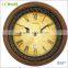 16 Inch Wall Hanging Analog Vintage Style 2015 Clock(16W38GL-90)