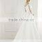 LC30 Elegant Off The Shoulder Lace Wedding Dress 2015 Long Sleeve A-Line Sweetheart Vestidos Para Bodas