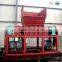 Engineers available to service machinery overseas After-sales Service Provided and 500KG Capacity waste tyre shredder