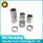 Custom made precision OEM CNC machining threaded bushing