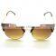 fashion sunglasses vintage designer logo round cateye sunglass