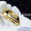 Wholesale luxury full crystal 24kt gold housing for apple watch diamond gold housing replacement