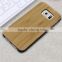 Factory Price For Galaxy S6 Edge Case PC+Bamboo Wood for Samsung S6 Edge Case for Galaxy S6