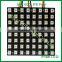 8x8 DC5V 64 pcs Individually addressable RGB led matrix