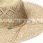 ladies handmade corchet wide brim floppy paper straw hats