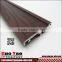 Frame Top Matte Bronze L Aluminum Profile For Sliding Door