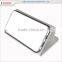 Back flash powder bow-knot leather phone case for samsung galaxy S, A 3,4,5,6,7,8