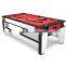 Wholesale price 5ft 6ftf7ft 2 in1 rotating game table air hockey table /pool table combo