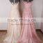 Elegant Pink short sleeve lady evening dress sexy backless beautiful party girl dress