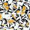 Fashion new design hot sell FDY print fabric ladies dress knitting fabric