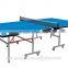 Waterproof Foldable&movable design 18mm table tennis table