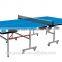 Aluminum (ACP) single folding Ping pong tables Outdoor for sale