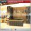 Retail clothing store wood checkout counter