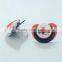 Beautiful print ABS material silicone pacfier baby pacifier