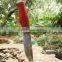 AK-1217 Damascus Steel Carving blade red color wooden handle for hunt knives pocket knifes