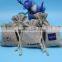 Eco fancy cheap mini drawstring jute linen bags for gift
