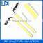 Car LED COB DRL Fog Lights Alumimum Daytime Running Lights Waterproof 14cm silver case LED COB day light For Mazda Suzuki Ford
