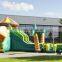 2016 newest inflatable water or dry slide with two climbs and 2 slidings