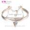 European Design Sterling Silver Bangle Bracelets Wholesale Pure Silver Bangle