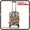 ABS+PC Hard Trolley Luggage with colourful heart printing