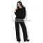 Pretty steps Guangzhou fashion black officer wear jacket blouse designs online