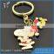 Customized bear cat elephant keychain animal keychain wholesale