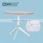 Modern Round Wood Top Sale Negotiation Table