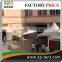 Transparent tent in pagoda shape 6m by 6m