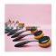 2016 Hot 10pcs Oval Toothbrush Makeup Brush Set Face Use Brush Oval Puff Brush 10 Pcs