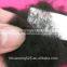 Dyed Black Sheep Cashmere 19.5 & 40-50mm Dyed Black Color