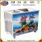 2015 Flat Pan Frozen Yogurt Real Fruits Stir Ice Cream Rolls Machine