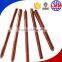 high voltage pure threaded stainless steel grounding rod