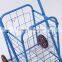 Folding Style Steel Wire Mesh and Spray Plated Surface Handling Shopping Trolleys & Carts