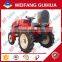 Factory sales 15 hp Red diesel engine mini electric tractor with avaliable implement