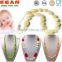 Stylish Teething Necklace And Pendant Silicone Natural Rubber Teether