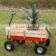 garden flower kids wooden metal barrow wagon cart