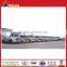 Twin shaft concrete mixer semi trailer