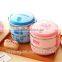 2015 Wholesale cartoon two layer thermal insulation lunch box /lovely thermal insulation lunch box for kid, heat